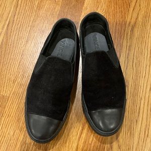 Vince two toned slip on shoes